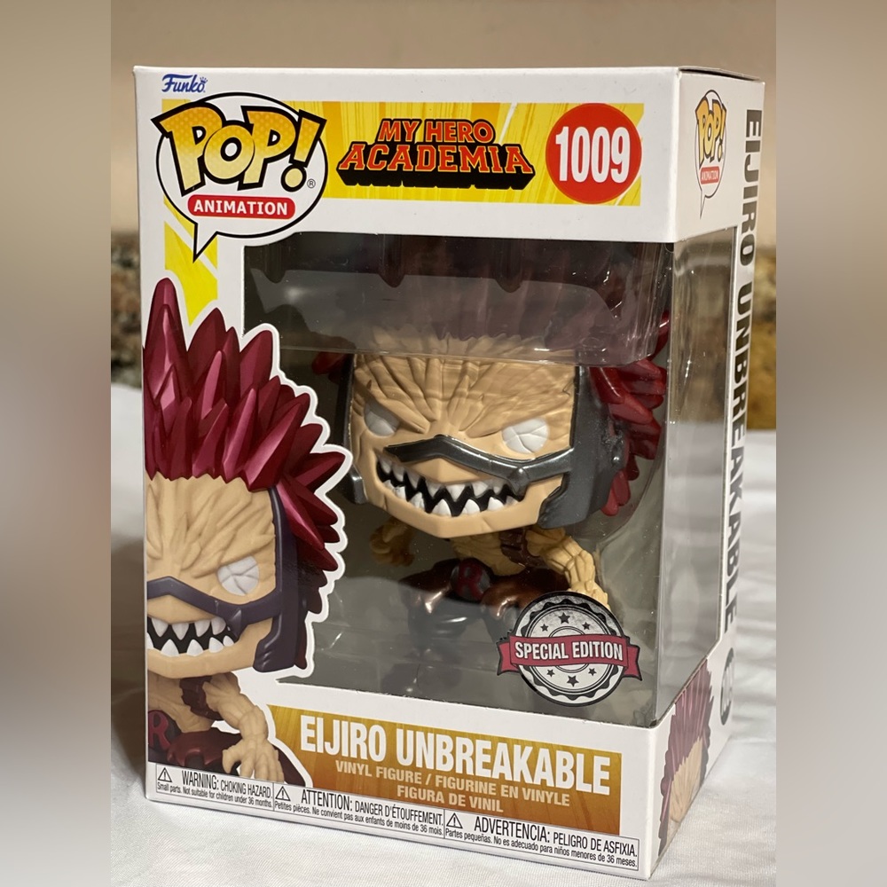 Funko Pop 1009 EIJIRO UNBREAKABLE
VINYL FIGURE